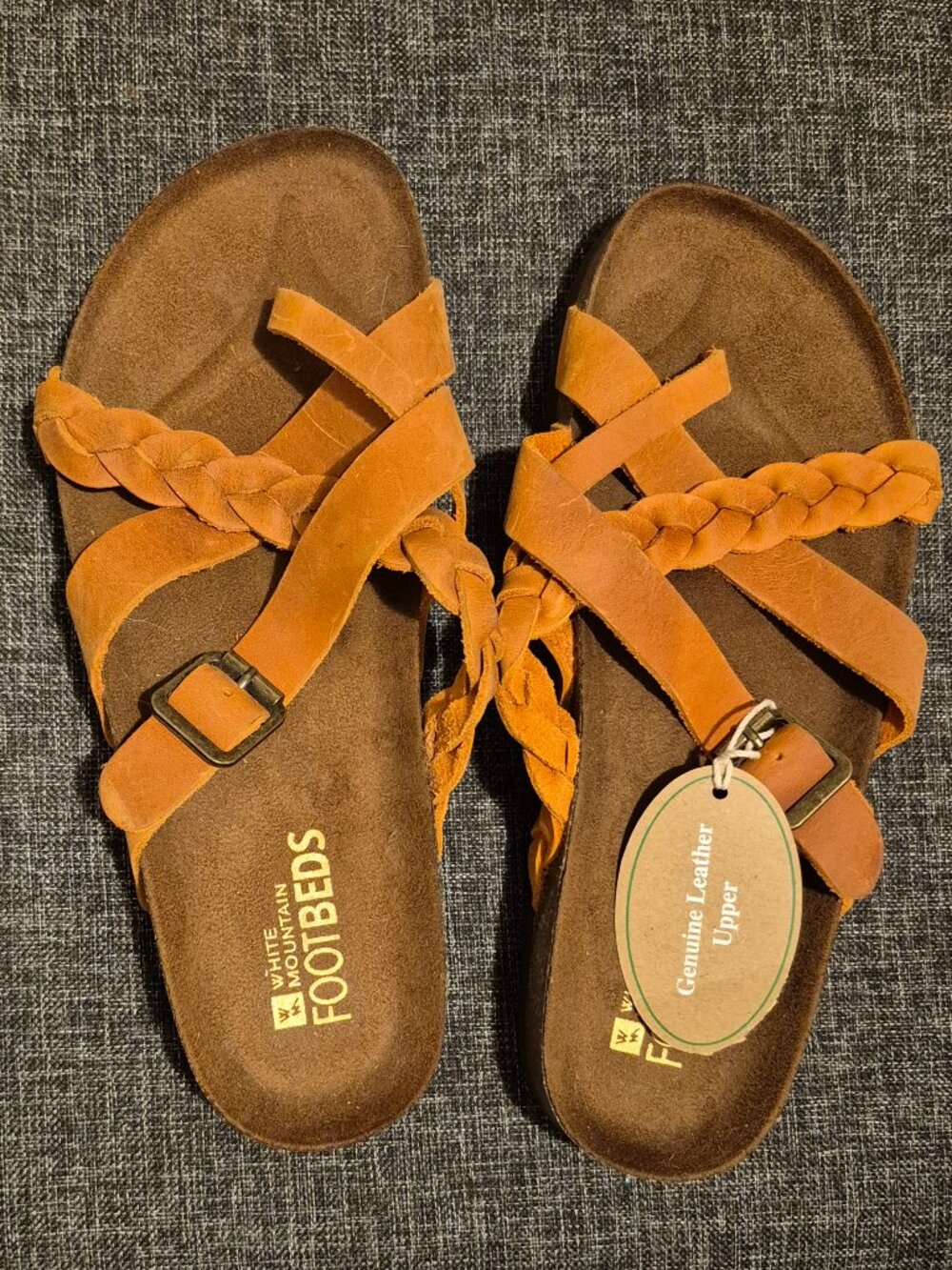 Hazy Footbeds Sandal size 8